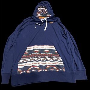 🌄ZUMIEZ AZTEC HOODIE